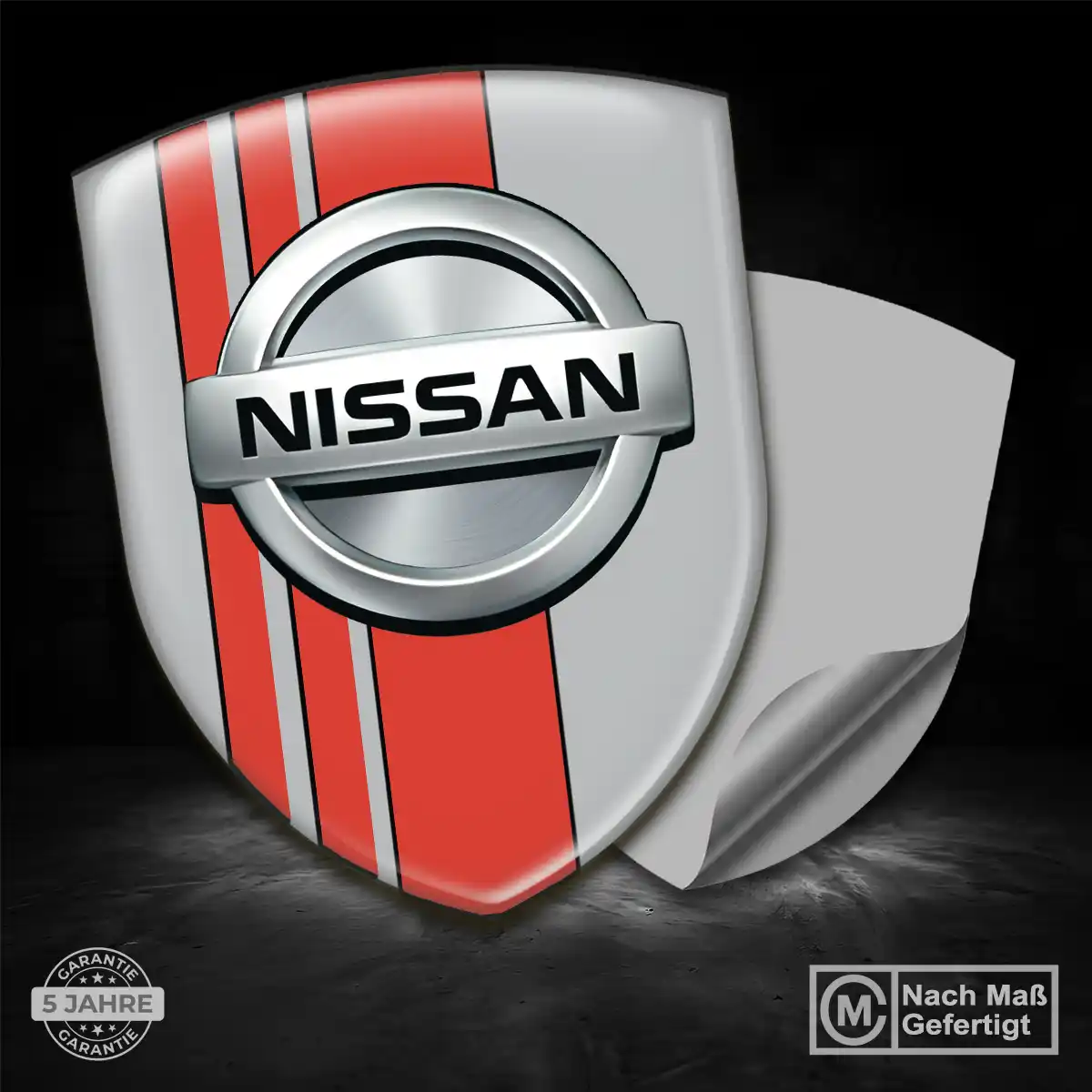 Nissan Aufkleber Embleme Silikon Premiumqualität
