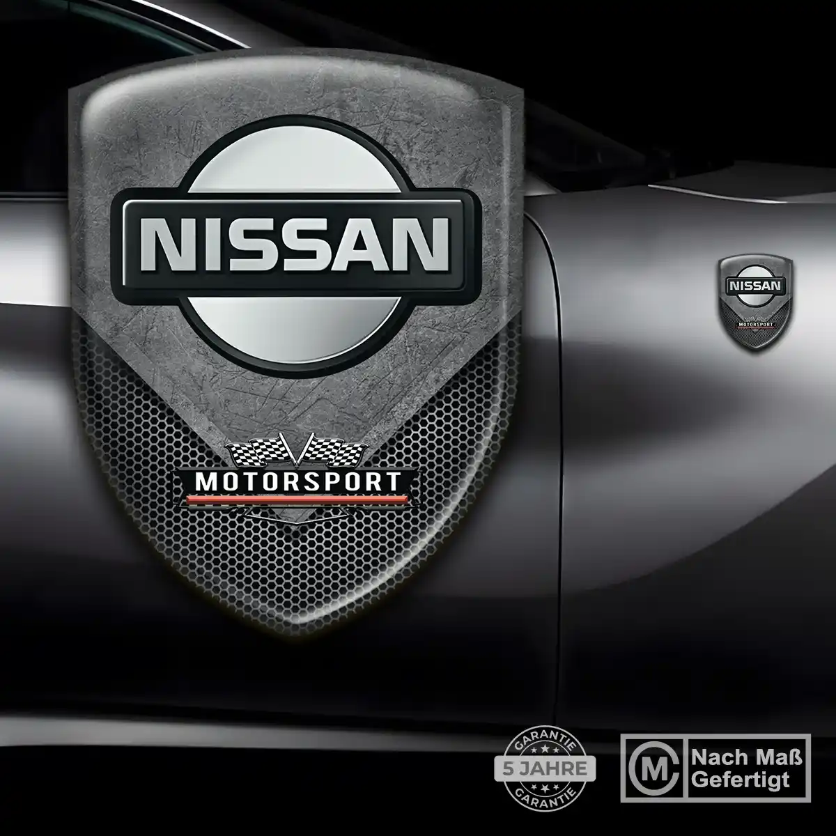 Nissan Aufkleber Embleme Silikon Stilvolles Design