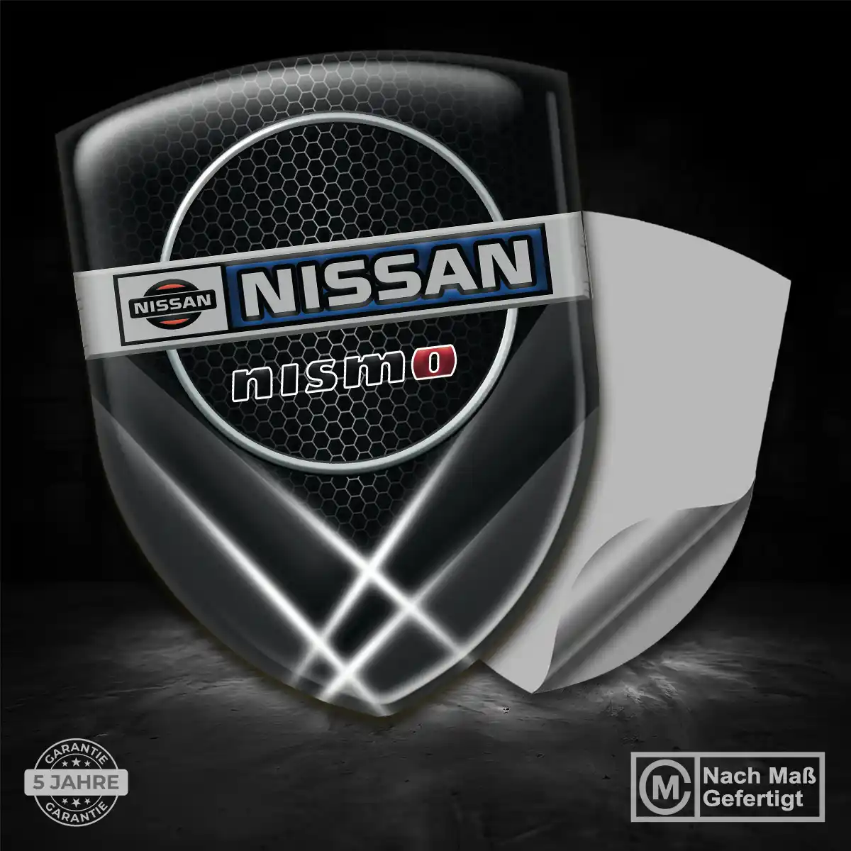 Nissan Aufkleber Interieurdesign