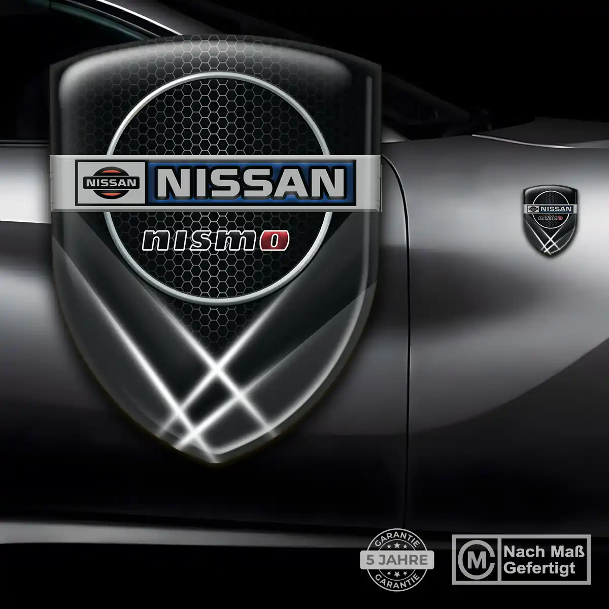 Nissan Aufkleber Interieurdesign