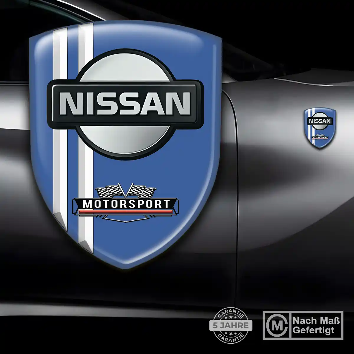 Nissan Aufkleber Silikon Embleme Anspruchsvolles Design