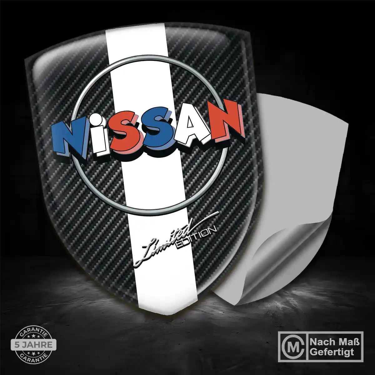 Nissan Aufkleber Silikon Embleme Auto Elegantes Design