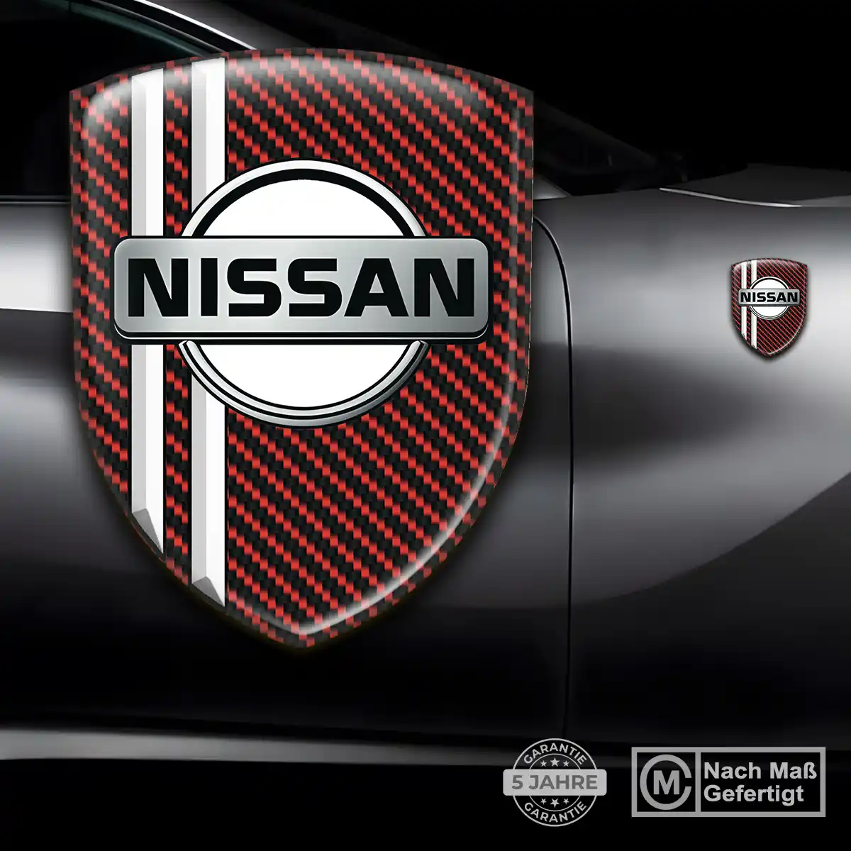 Nissan Aufkleber Silikon Embleme Auto Limitierte Auflage