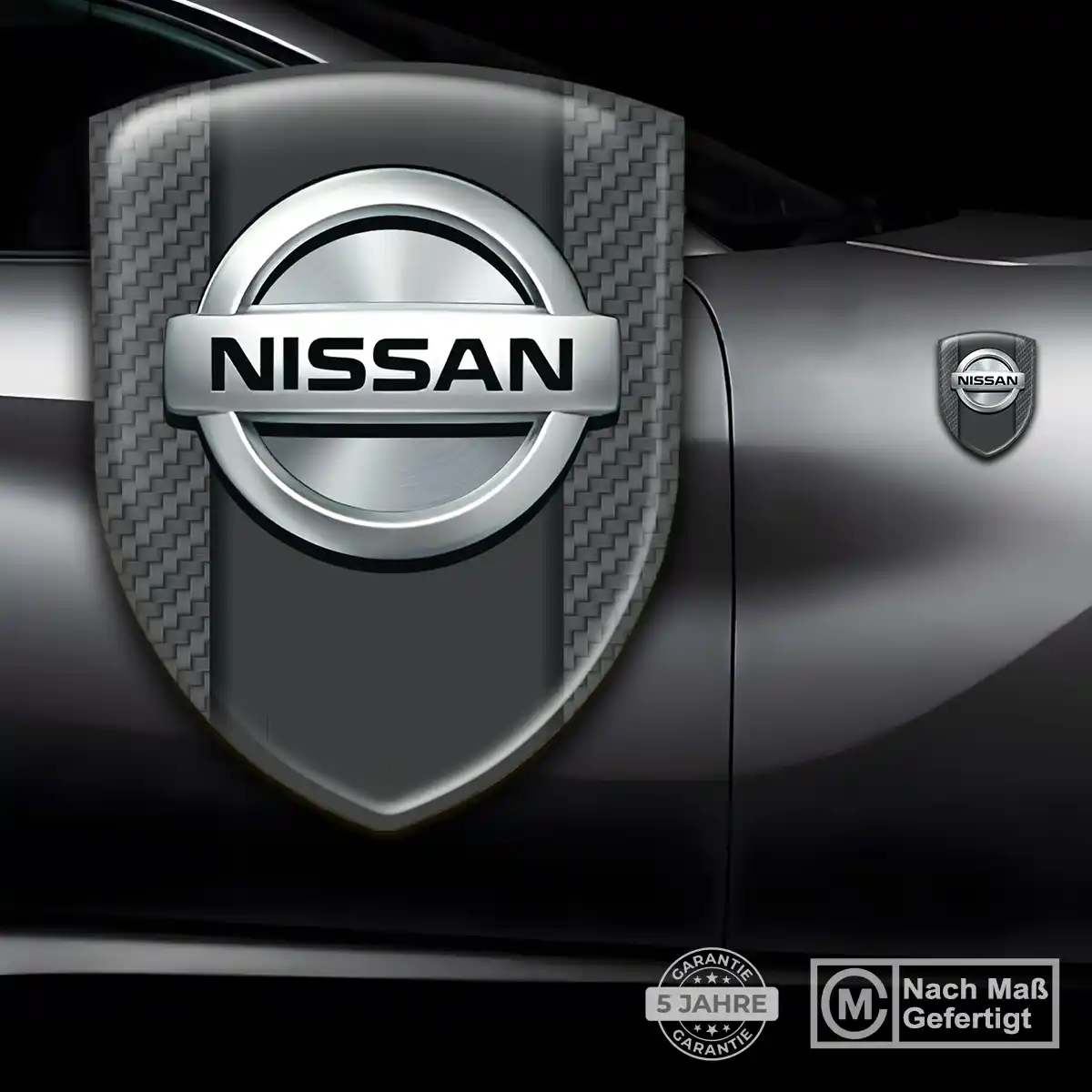 Nissan Aufkleber Silikon Embleme Auto Luxus-Edition