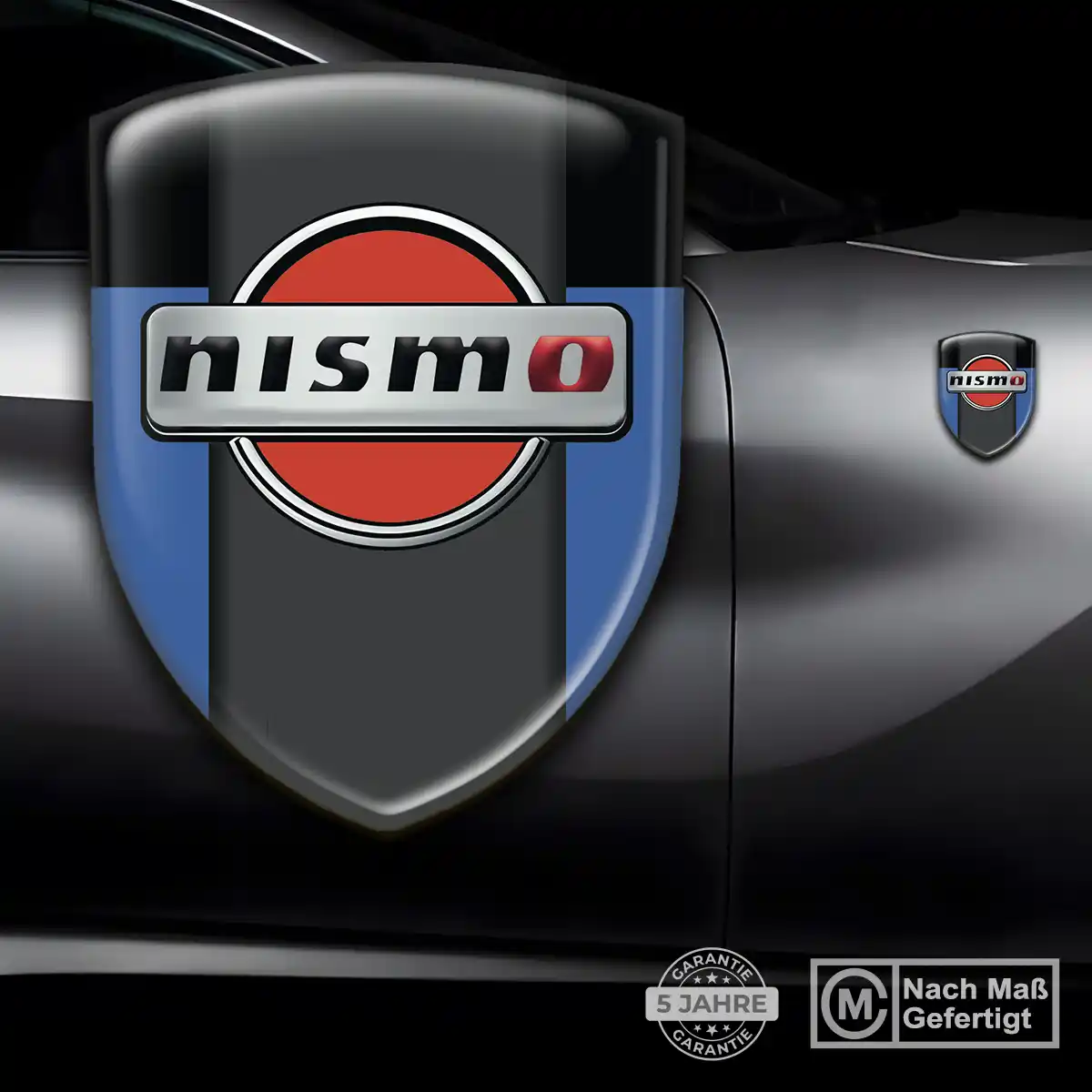 Nissan Aufkleber Silikon Embleme Auto Markenedition