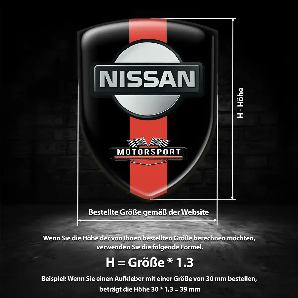 Nissan Aufkleber Silikon Embleme Auto Modernes Design