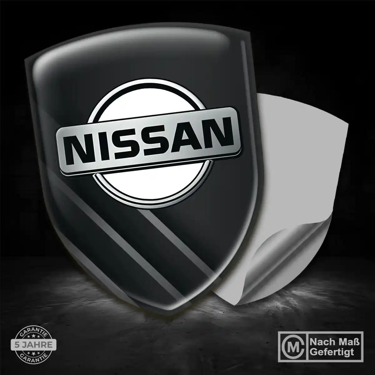 Nissan Aufkleber Silikon Embleme Auto Tuningfahrzeug