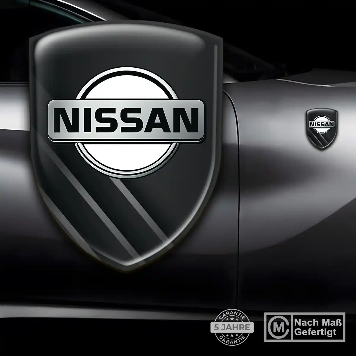 Nissan Aufkleber Silikon Embleme Auto Tuningfahrzeug