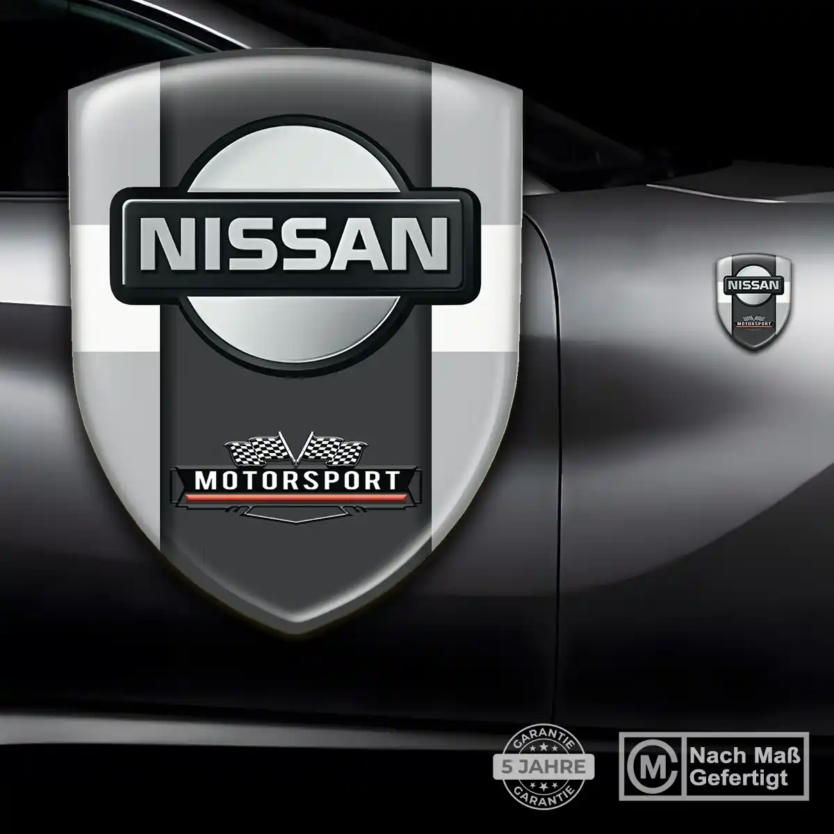Nissan Aufkleber Silikon Embleme Exterieurdesign