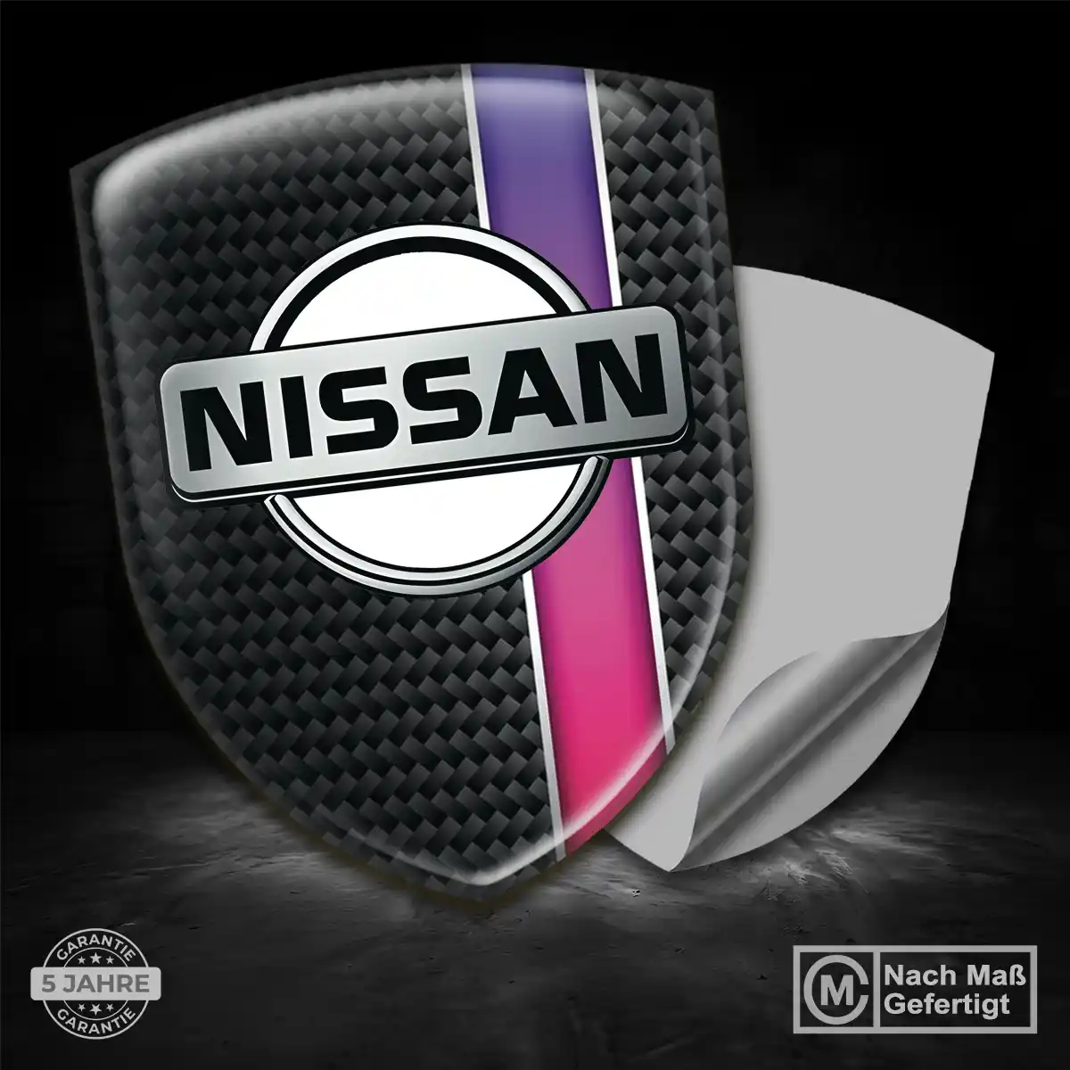Nissan Aufkleber Silikon Embleme Höchste Qualität