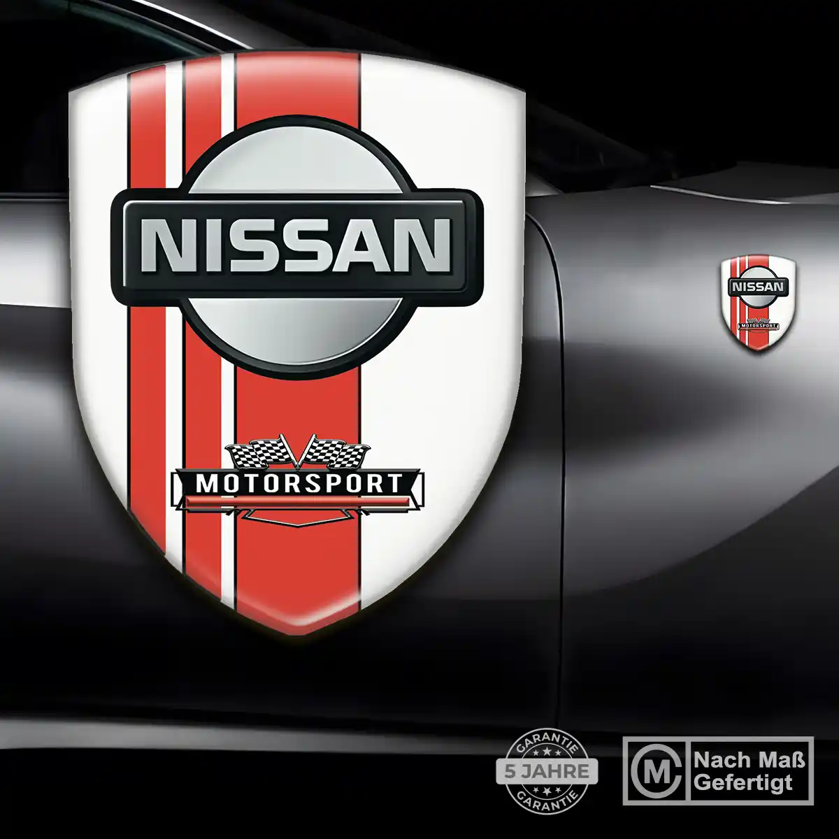 Nissan Aufkleber Silikon Embleme Hochwertiges Harz