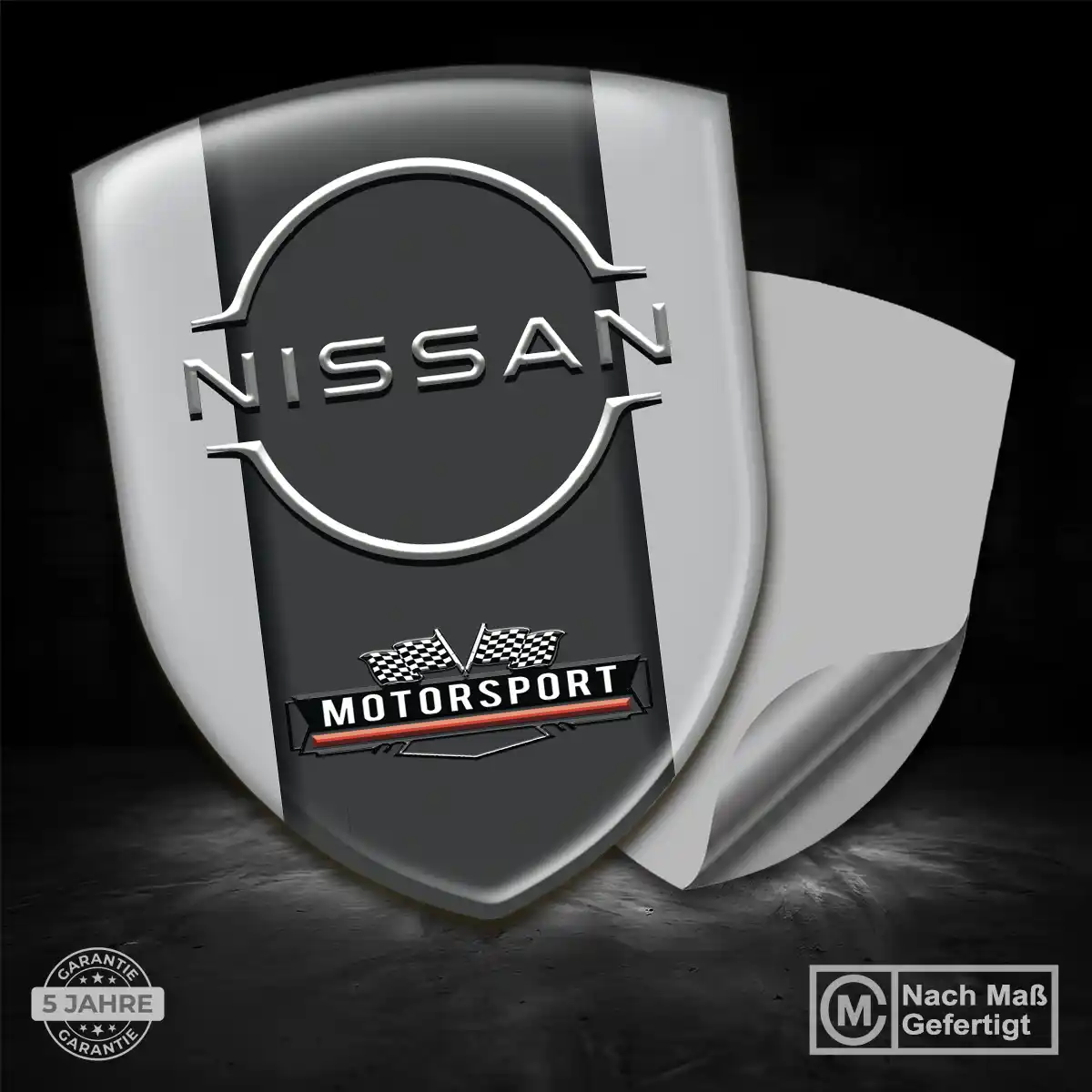 Nissan Aufkleber Silikon Embleme Limitierte Auflage
