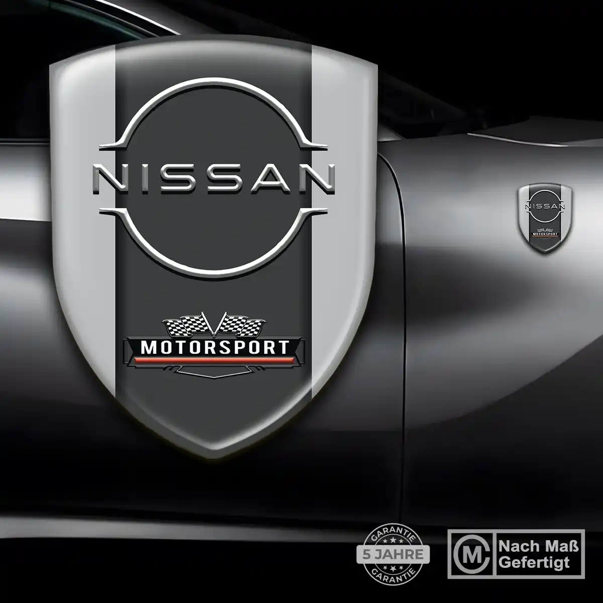 Nissan Aufkleber Silikon Embleme Limitierte Auflage