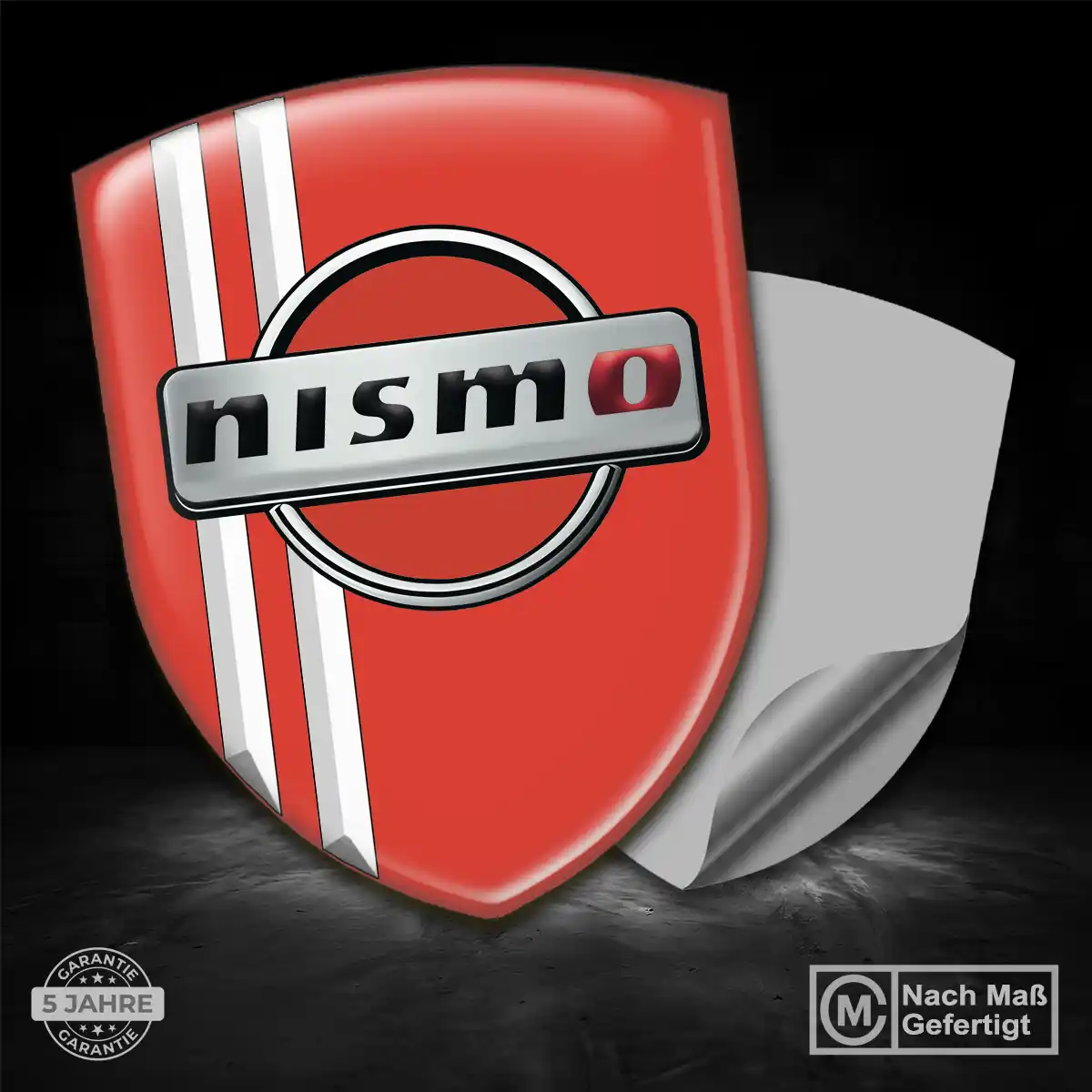 Nissan Aufkleber Silikon Embleme Modernes Design