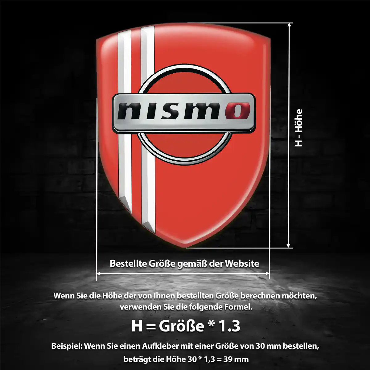 Nissan Aufkleber Silikon Embleme Modernes Design
