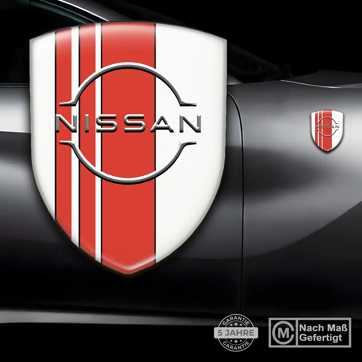 Nissan Aufkleber Silikon Embleme Tuningfahrzeug
