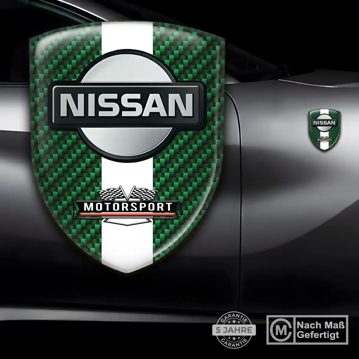 Nissan Aufkleber Tuningfahrzeug