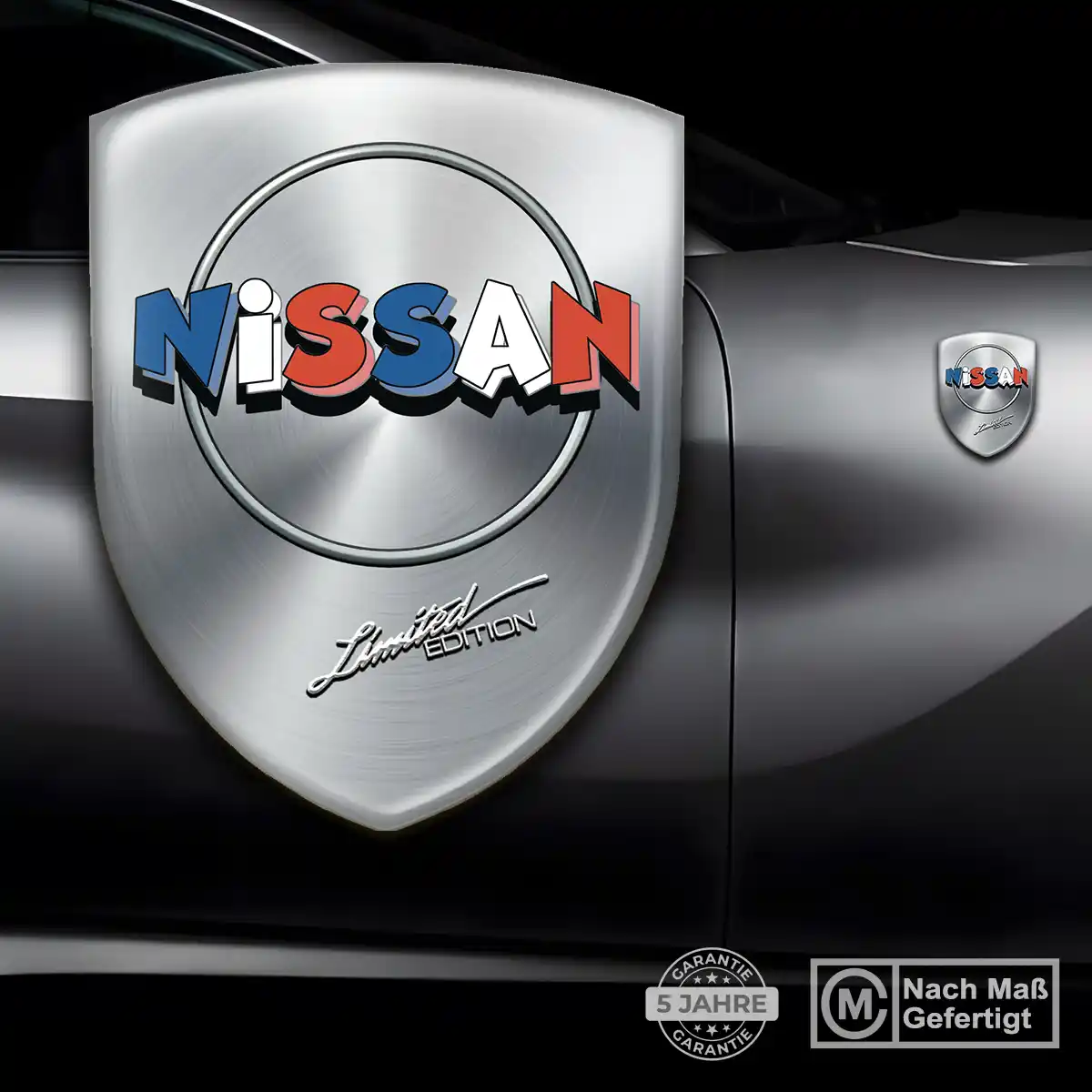 Nissan Aufkleber Wappen Anspruchsvolles Design