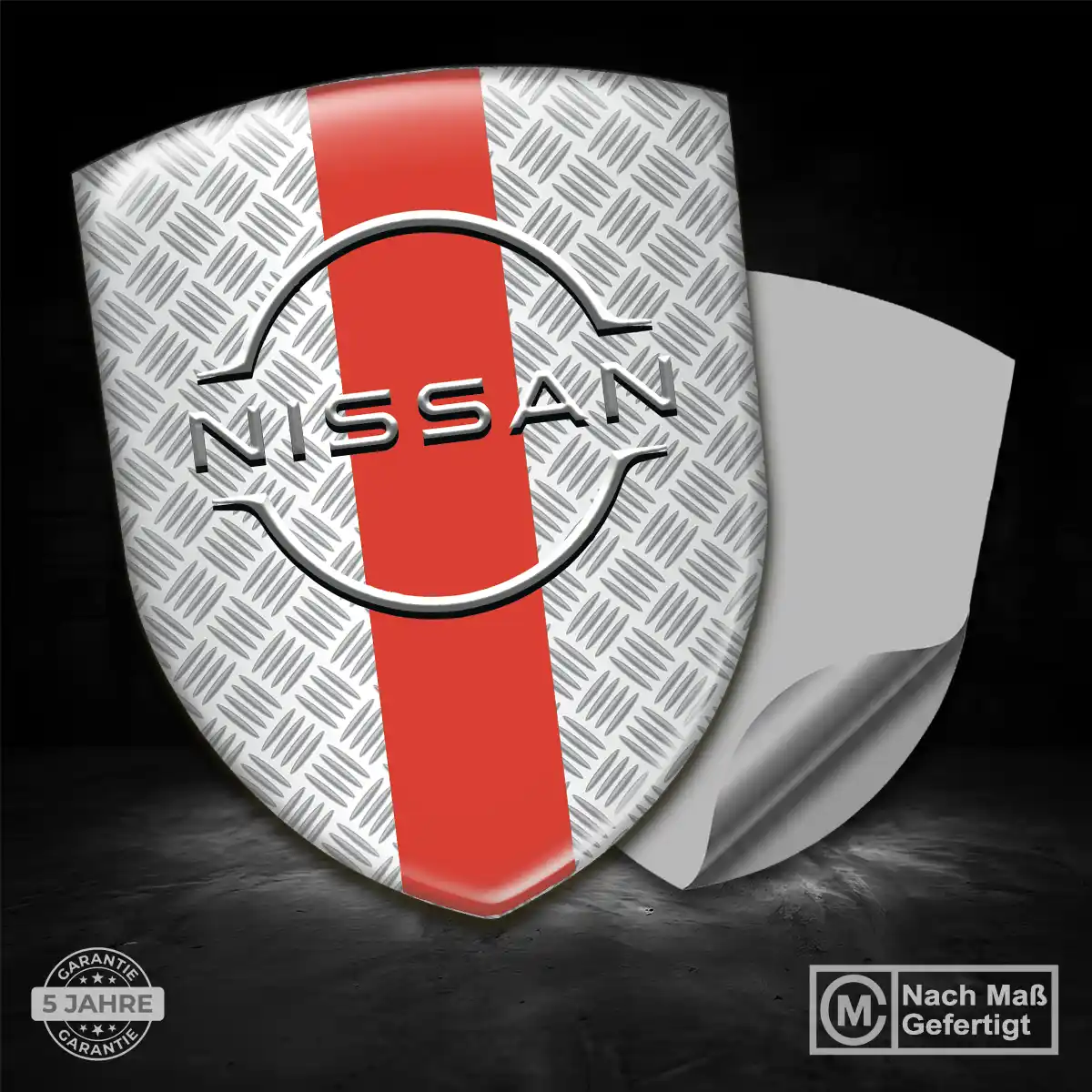 Nissan Aufkleber Wappen Ausdrucksstarkes Design