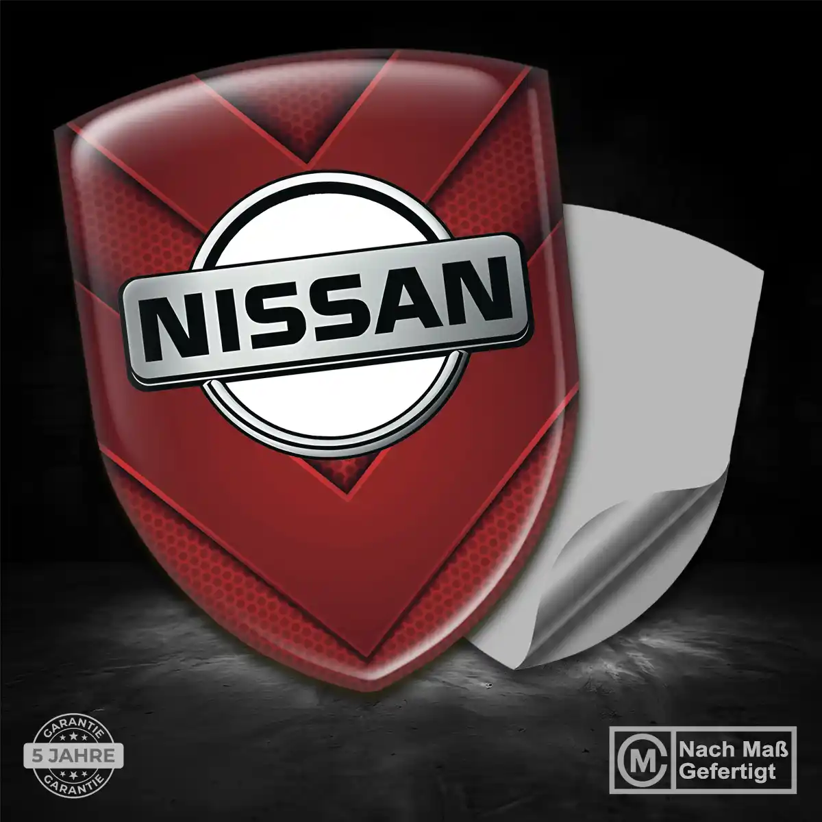 Nissan Aufkleber Wappen Auto Anspruchsvolles Design