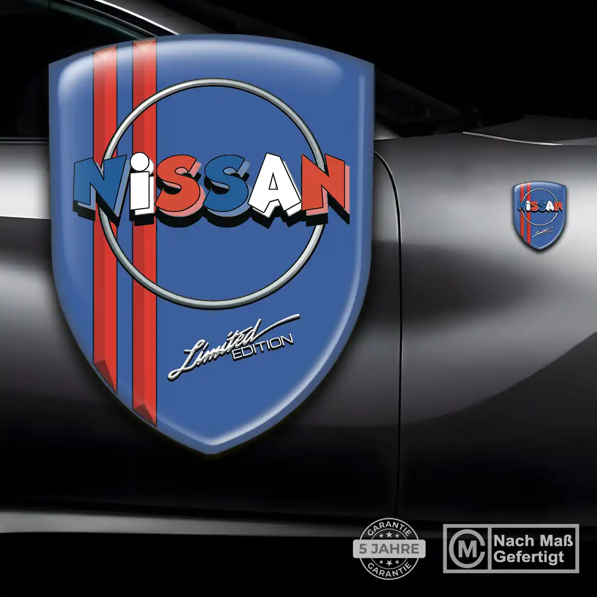 Nissan Aufkleber Wappen Auto Elegantes Design