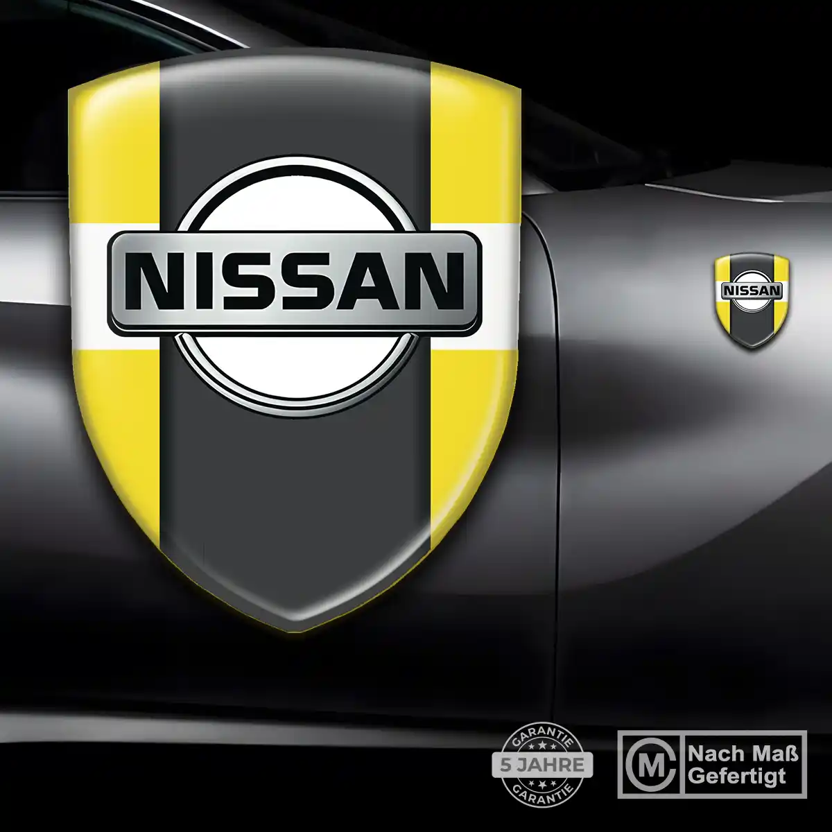 Nissan Aufkleber Wappen Auto Exterieurdesign