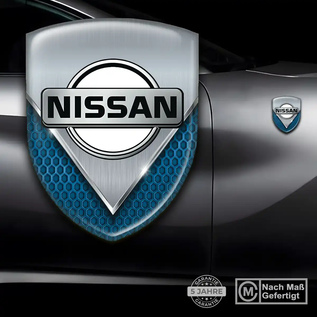 Nissan Aufkleber Wappen Auto Höchste Qualität