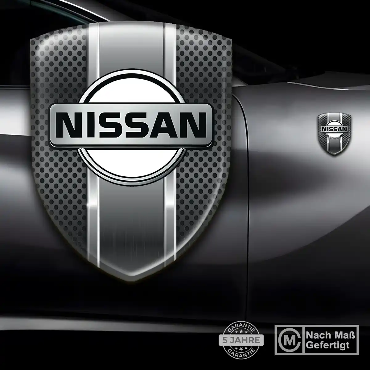 Nissan Aufkleber Wappen Auto Limitierte Auflage