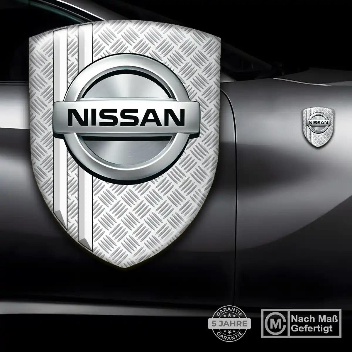 Nissan Aufkleber Wappen Auto Premiumqualität