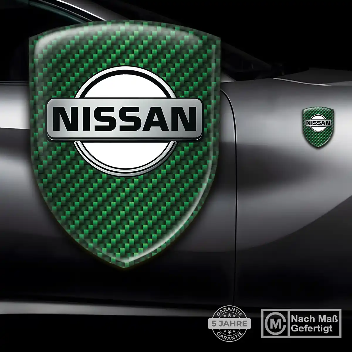 Nissan Aufkleber Wappen Auto Tuningfahrzeug