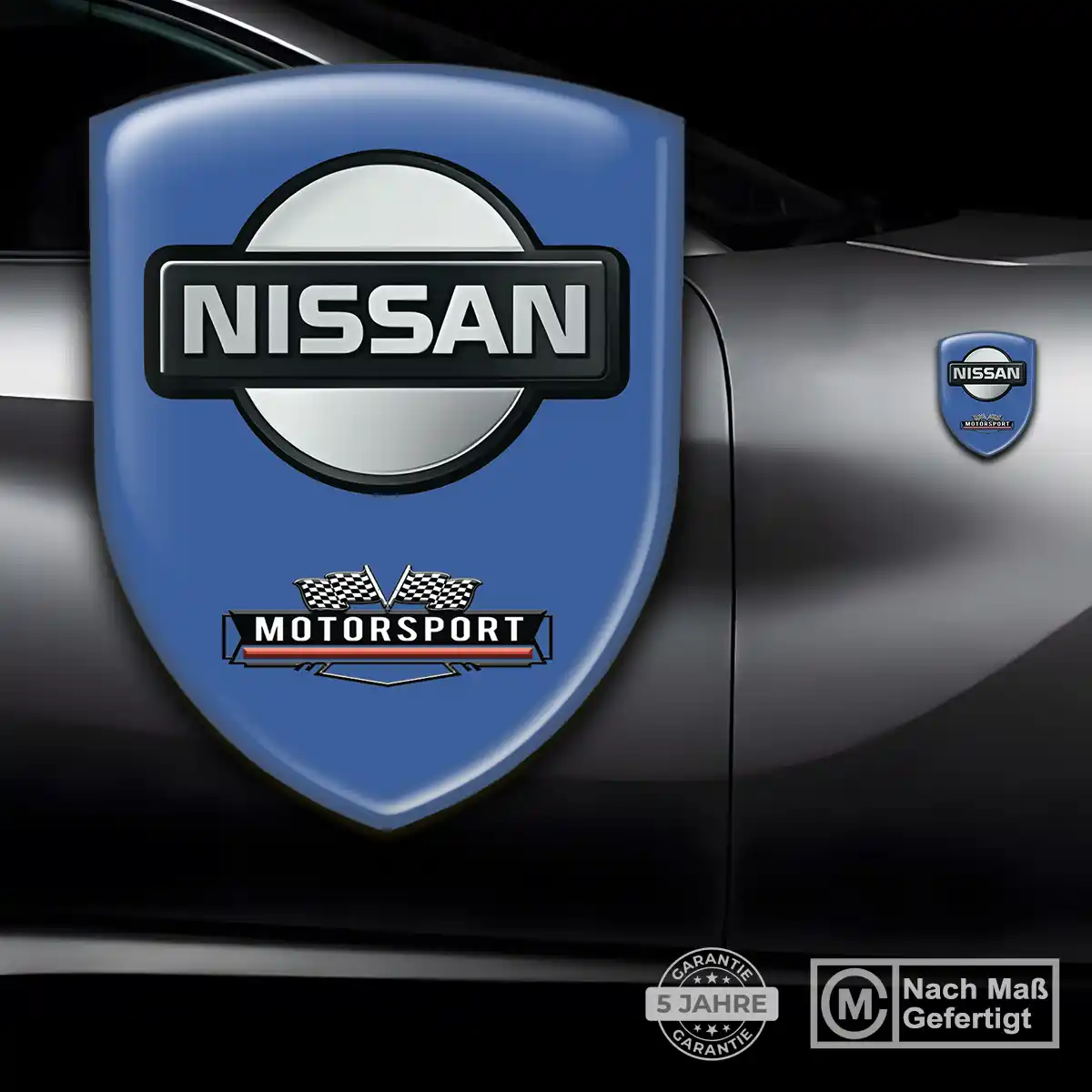 Nissan Aufkleber Wappen Emblem Anspruchsvolles Design