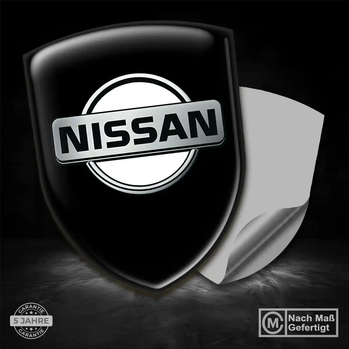 Nissan Aufkleber Wappen Emblem Auto Elegantes Design