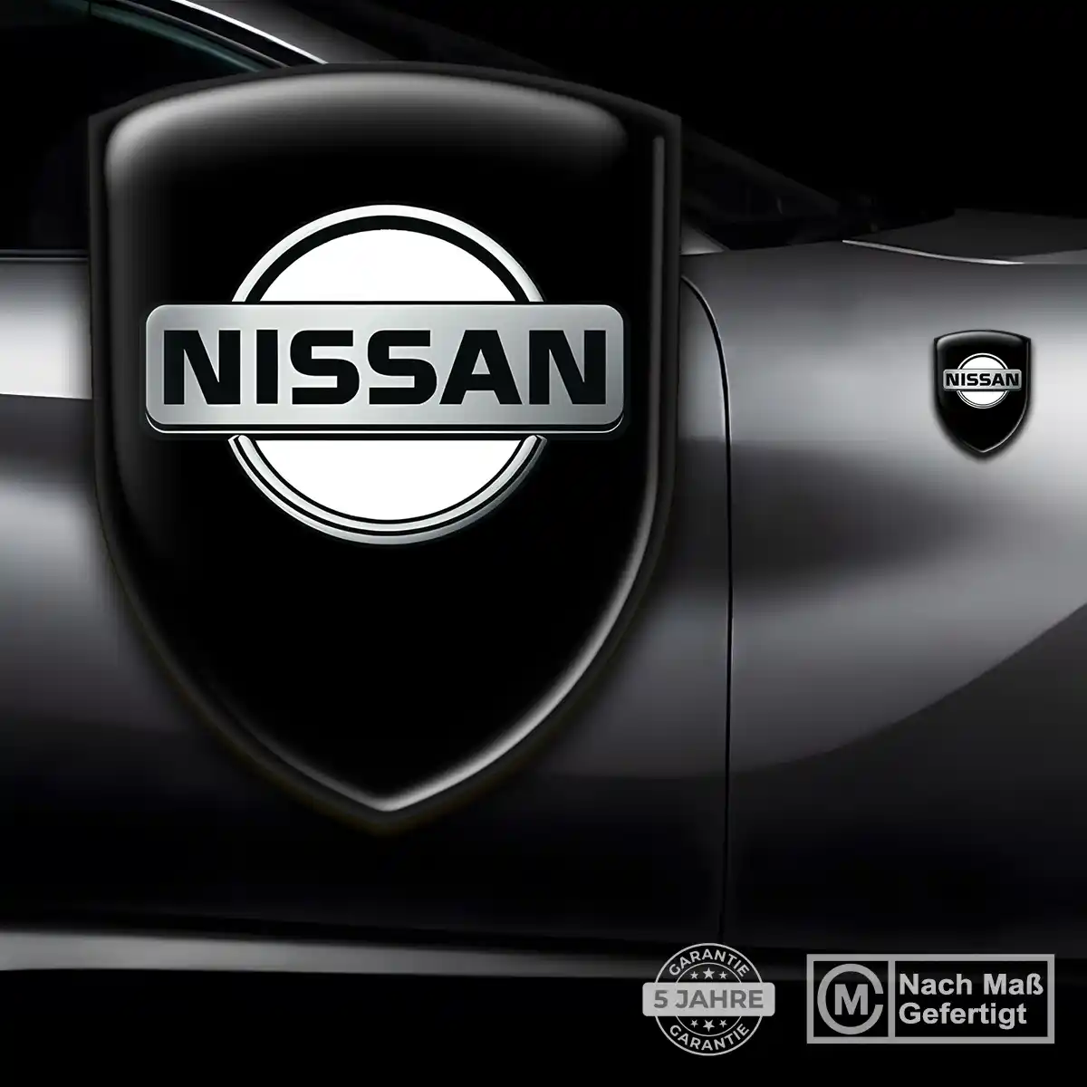 Nissan Aufkleber Wappen Emblem Auto Elegantes Design