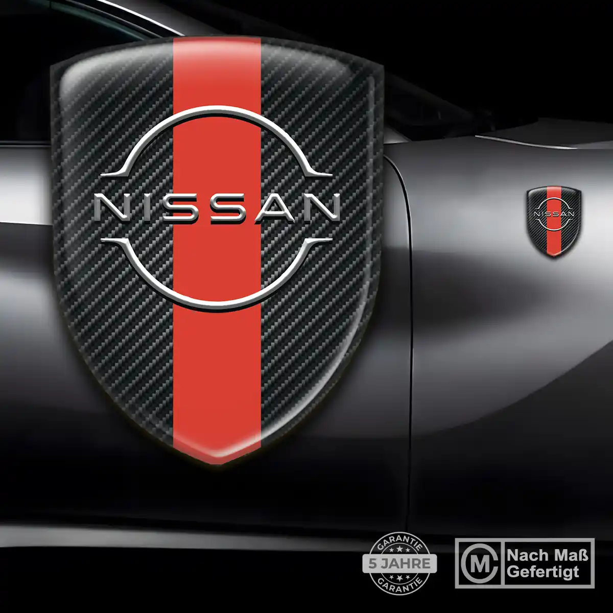 Nissan Aufkleber Wappen Emblem Auto Erstklassige Qualität