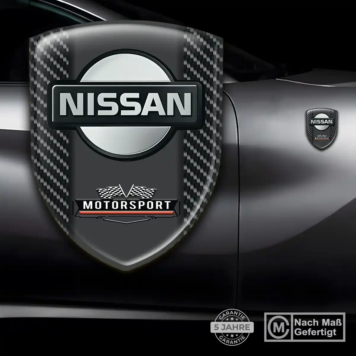 Nissan Aufkleber Wappen Emblem Auto Interieurdesign
