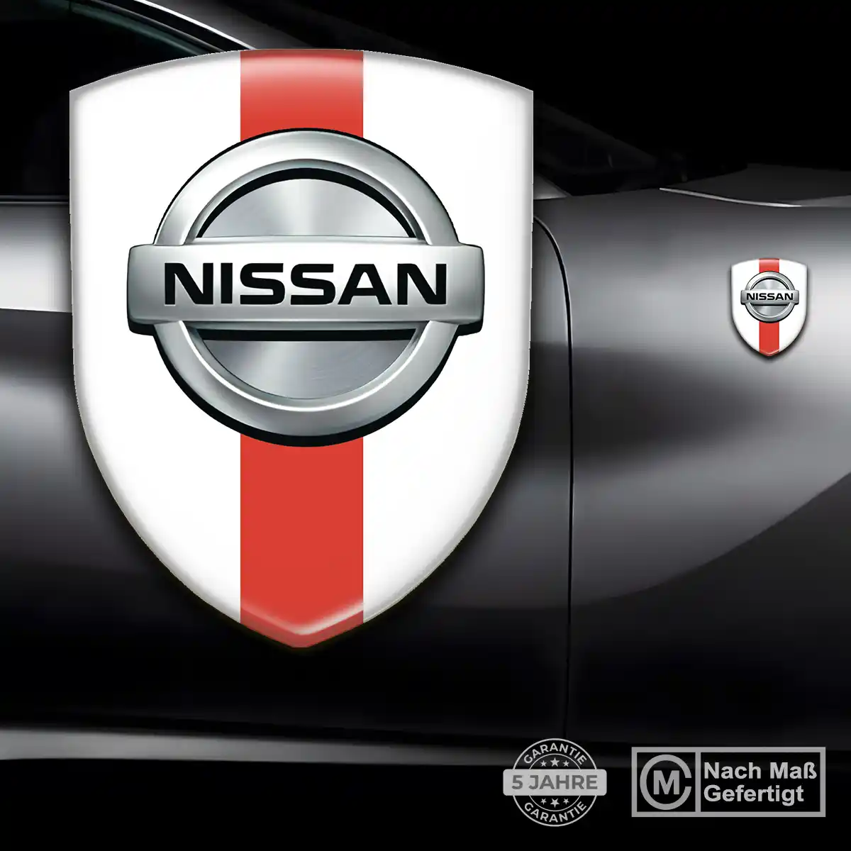 Nissan Aufkleber Wappen Emblem Auto Limitierte Auflage