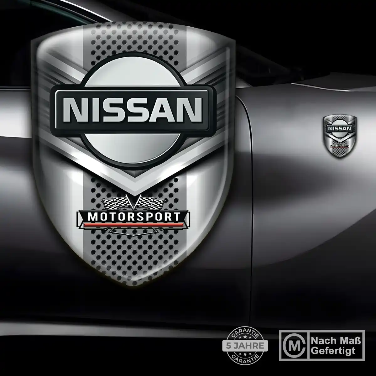 Nissan Aufkleber Wappen Emblem Auto Luxus-Edition