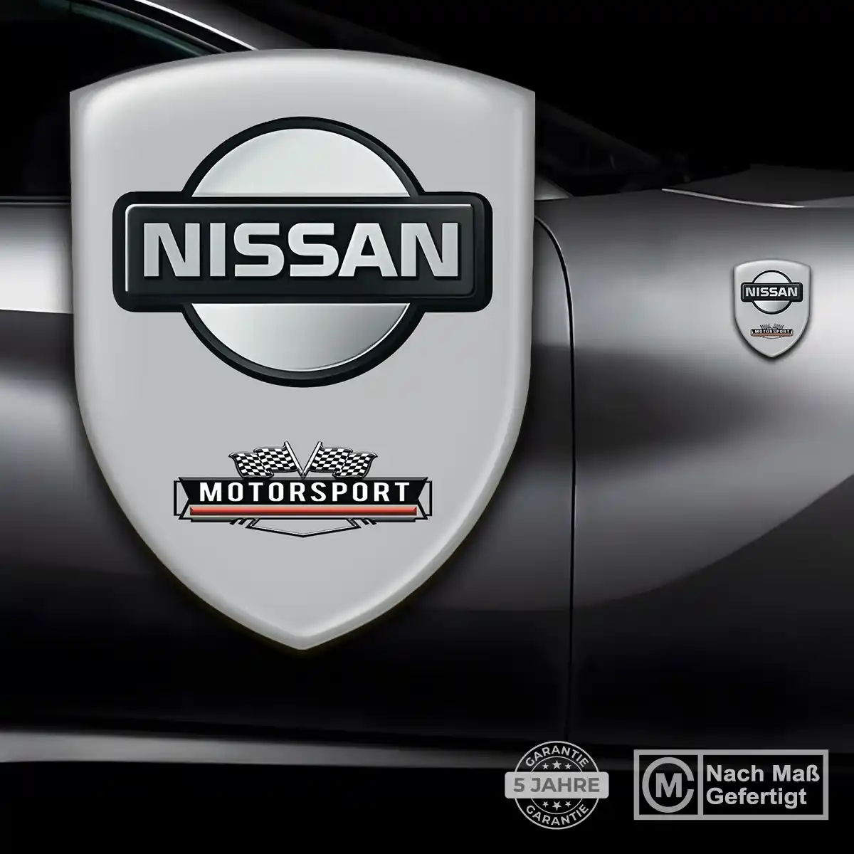 Nissan Aufkleber Wappen Emblem Auto Markenedition