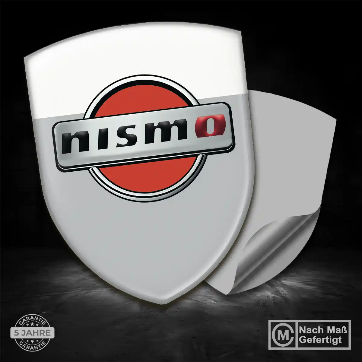 Nissan Aufkleber Wappen Emblem Auto Premium-Edition