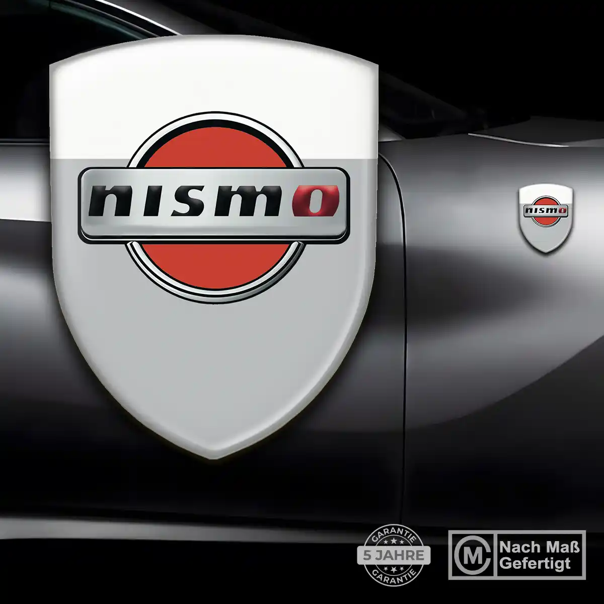 Nissan Aufkleber Wappen Emblem Auto Premium-Edition