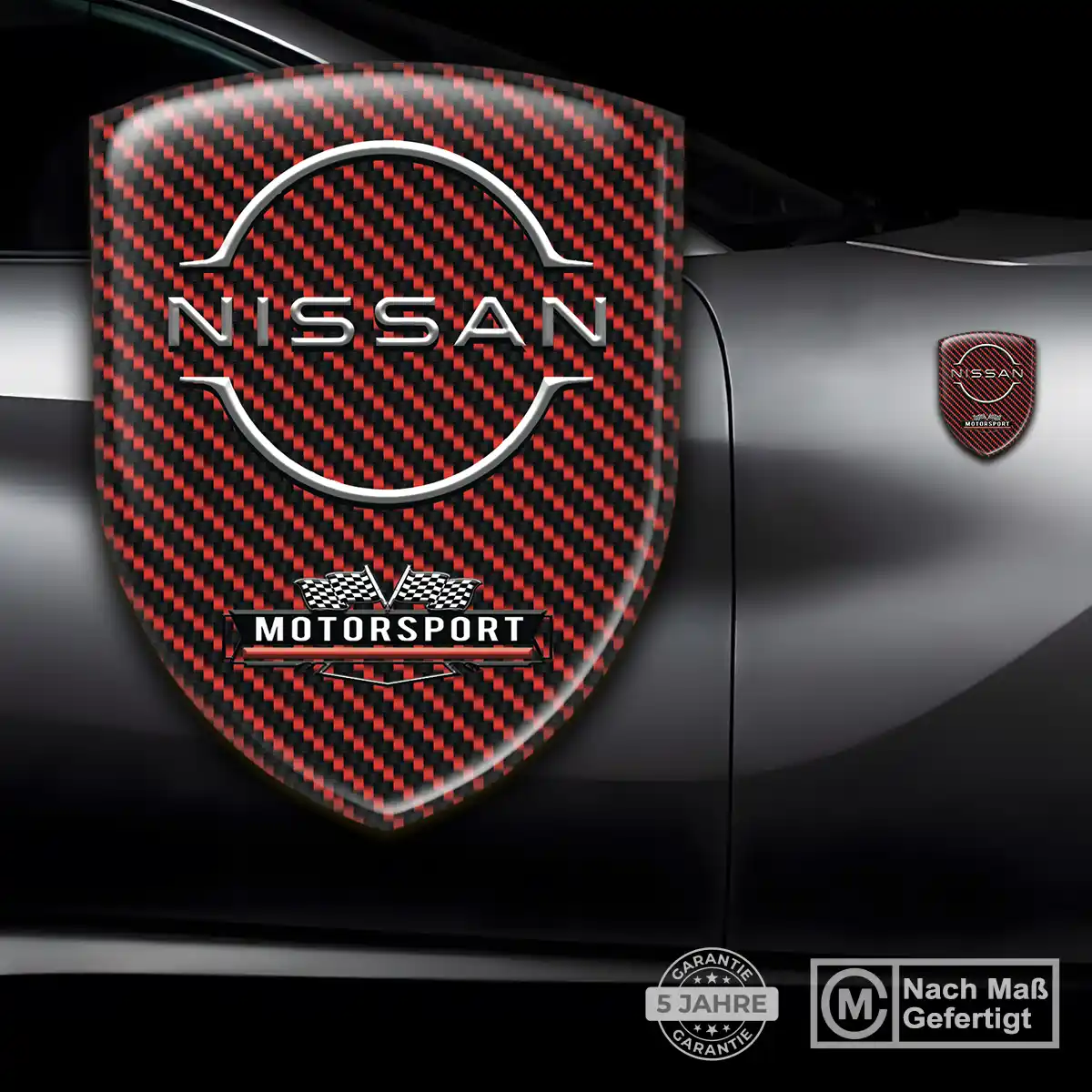 Nissan Aufkleber Wappen Emblem Auto Tuningfahrzeug