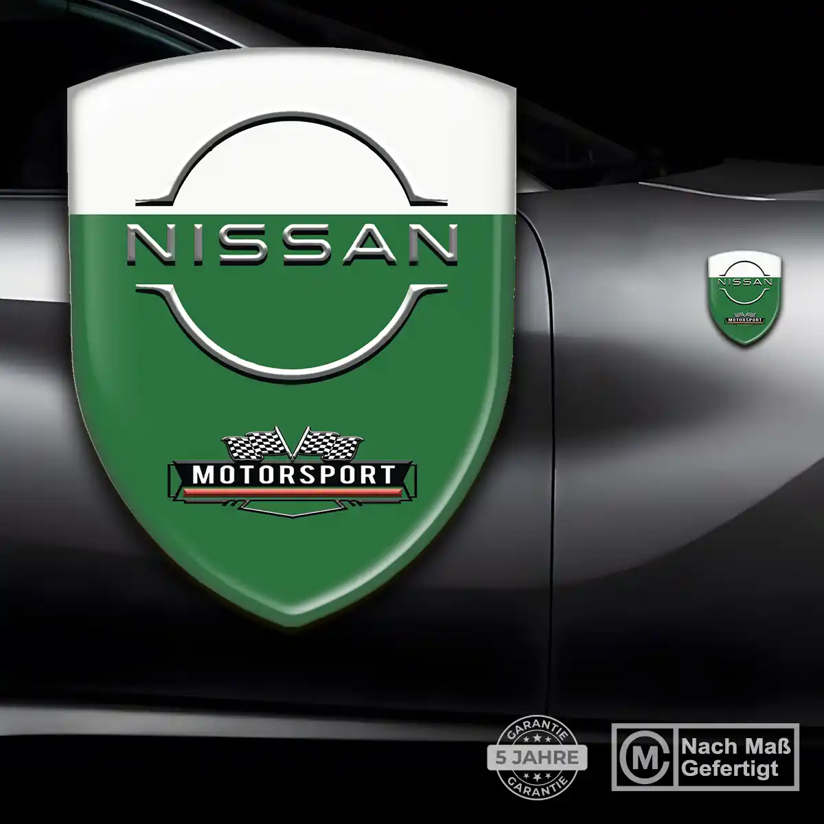 Nissan Aufkleber Wappen Emblem Edles Design