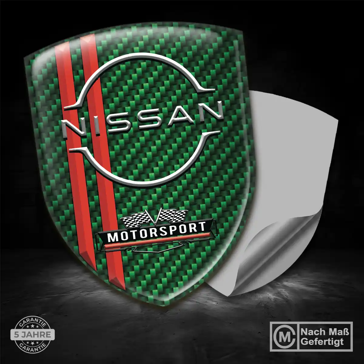 Nissan Aufkleber Wappen Emblem Elegantes Design