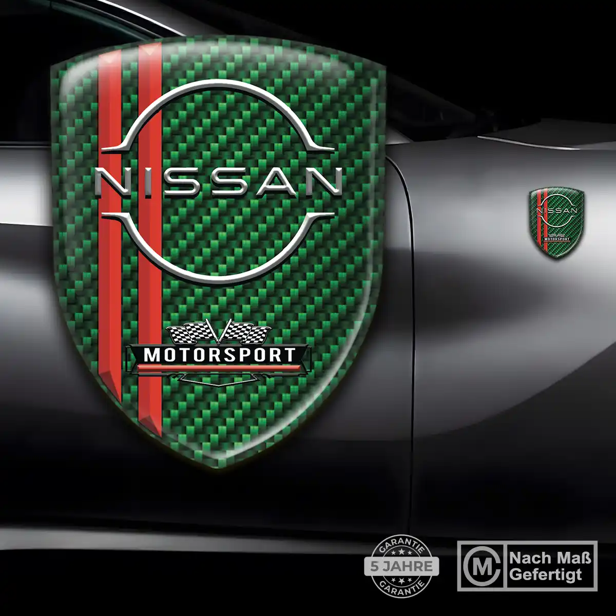 Nissan Aufkleber Wappen Emblem Elegantes Design