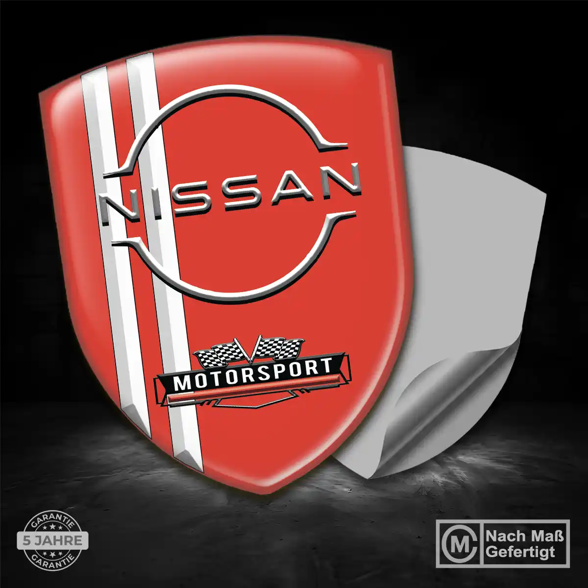 Nissan Aufkleber Wappen Emblem Exterieurdesign