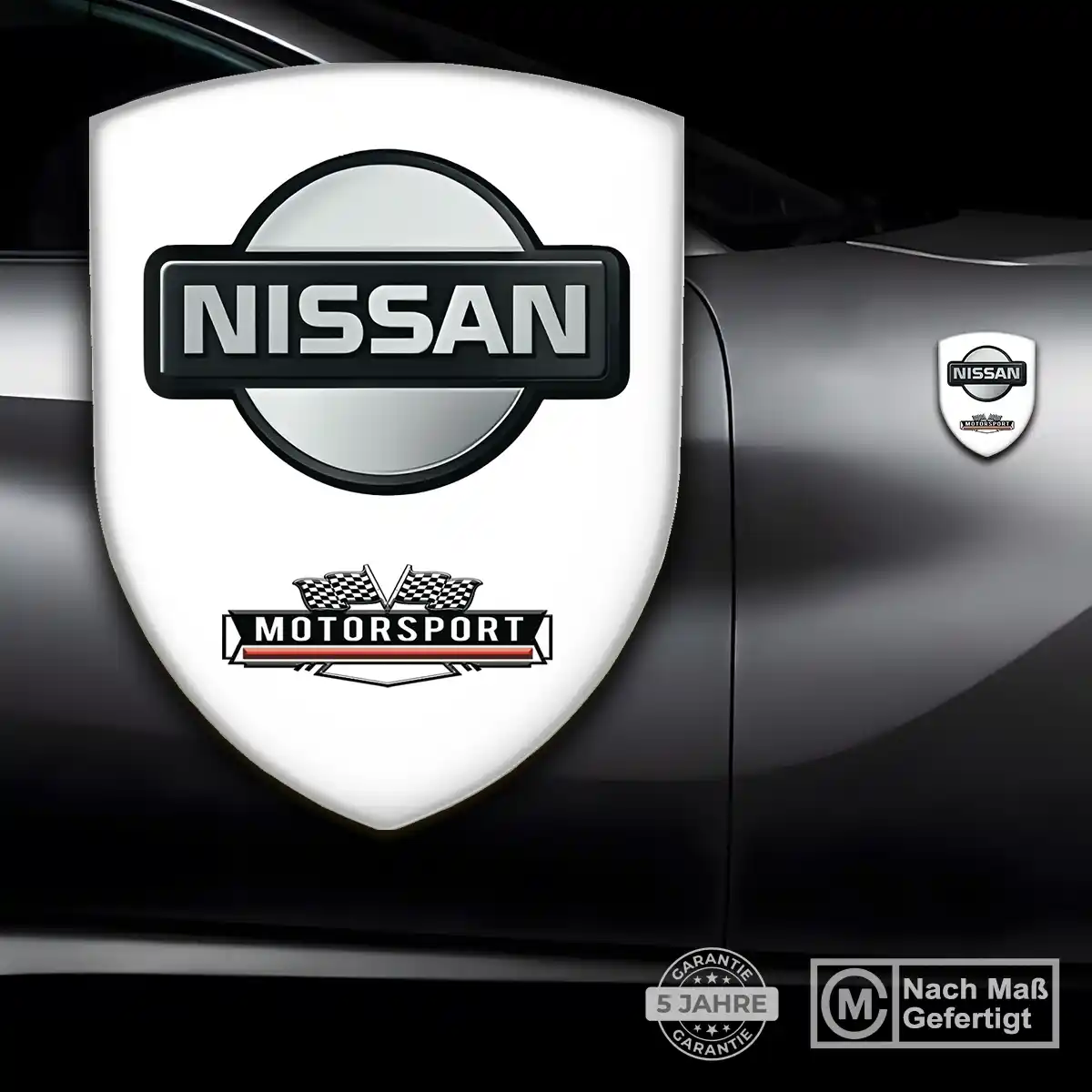Nissan Aufkleber Wappen Emblem Höchste Qualität