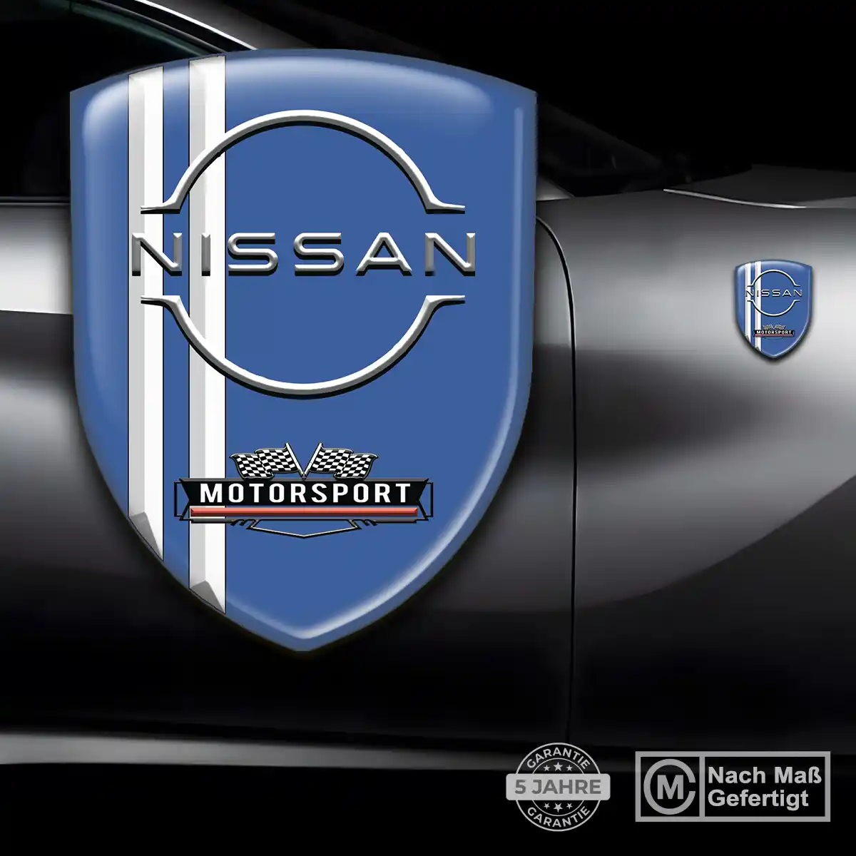 Nissan Aufkleber Wappen Emblem Luxus-Edition