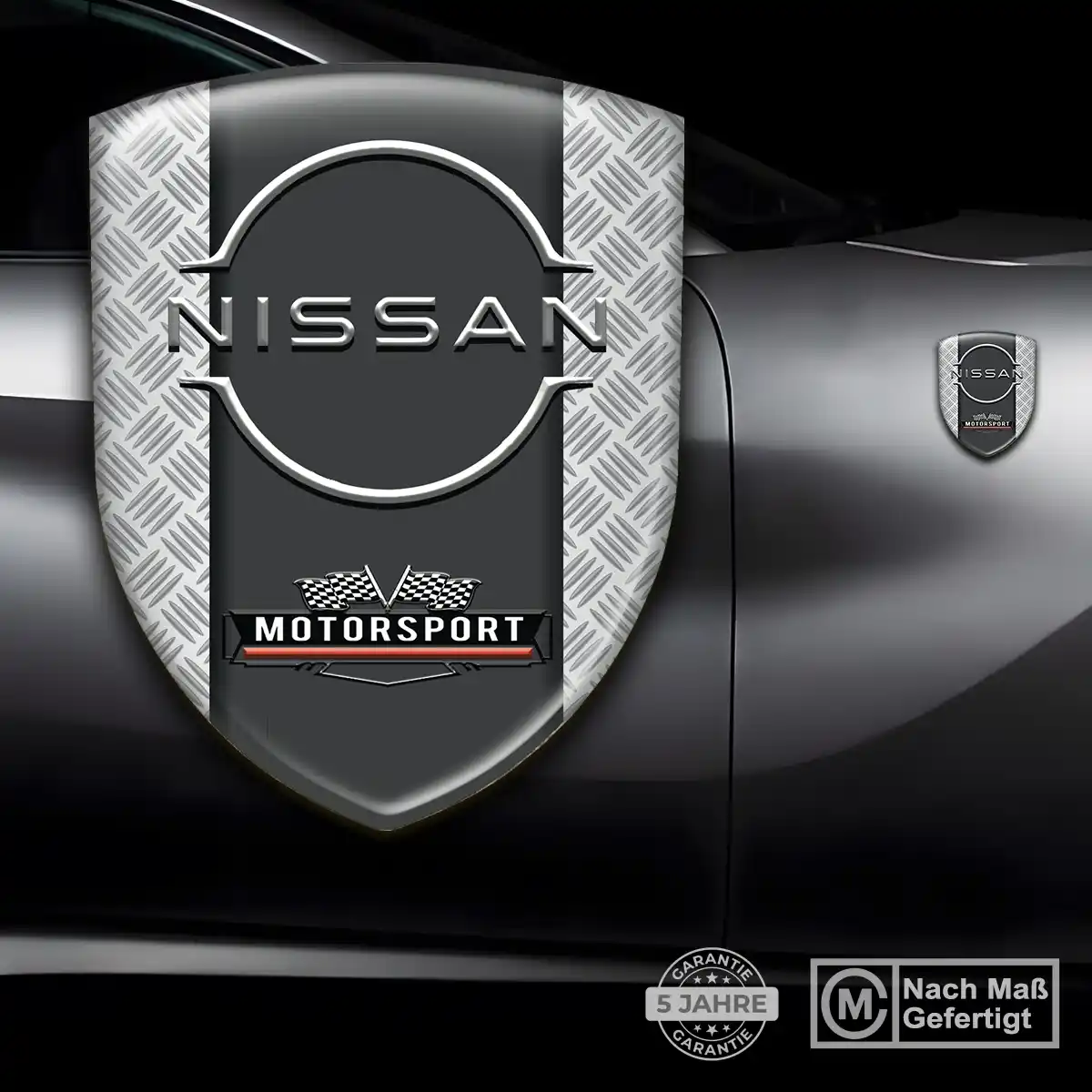 Nissan Aufkleber Wappen Emblem Markenedition