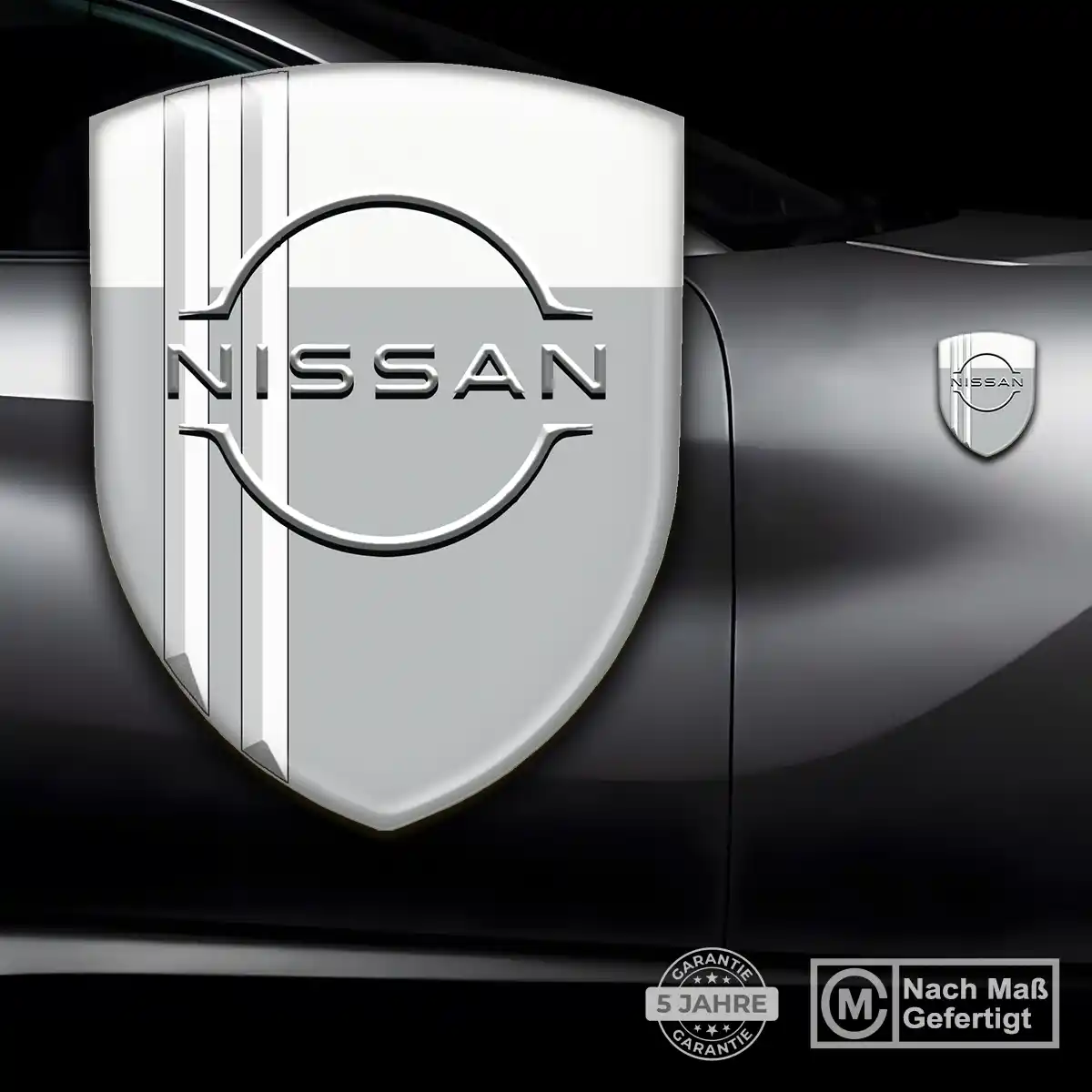 Nissan Aufkleber Wappen Emblem Premiumqualität