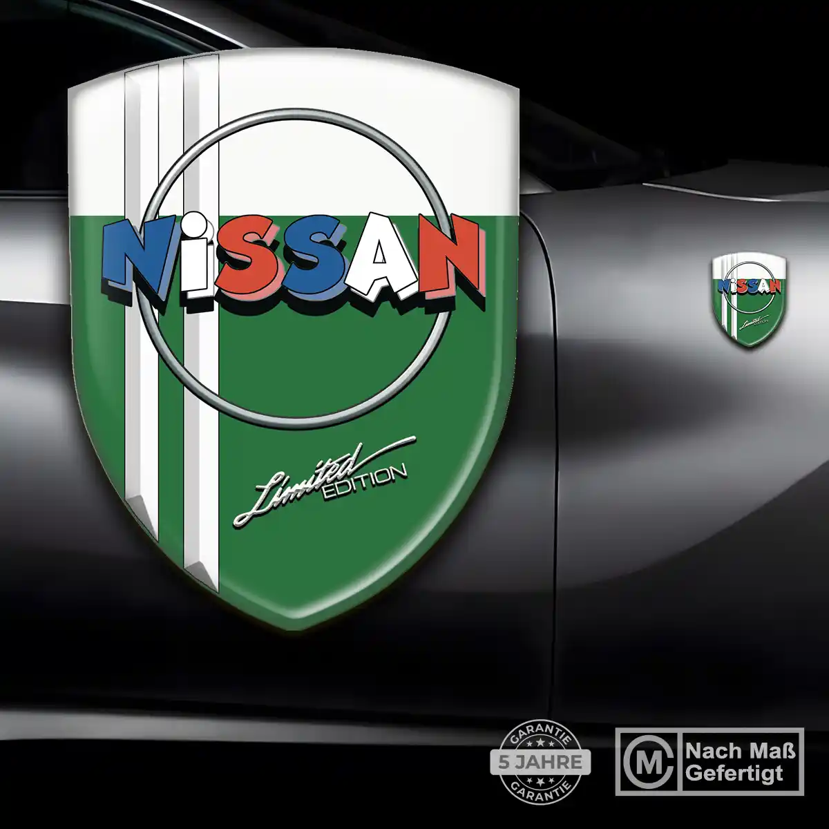 Nissan Aufkleber Wappen Emblem Tuningfahrzeug